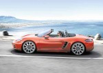 The new 718 Boxster quicker, and with the PDK and the Sport Chrono Package option, can sprint from zero to 100 km/h in 4.7 seconds.